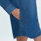 Pistola - Elle Denim Mini Shirt Dress