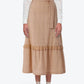 Emily Lovelock - Margaret Eyelet Midi Skirt