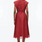 3.1 Phillip Lim - Bow Midi Dress With Belt