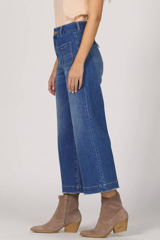 Dear John Denim - Audrey Wide Leg Crop Jean
