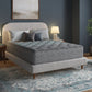 Restonic comfort care 13' hybrid mattress, individual pocketed coil mattress , plush comfort