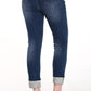 Frank Lyman - Wide Cuff Rhinestone Jeans