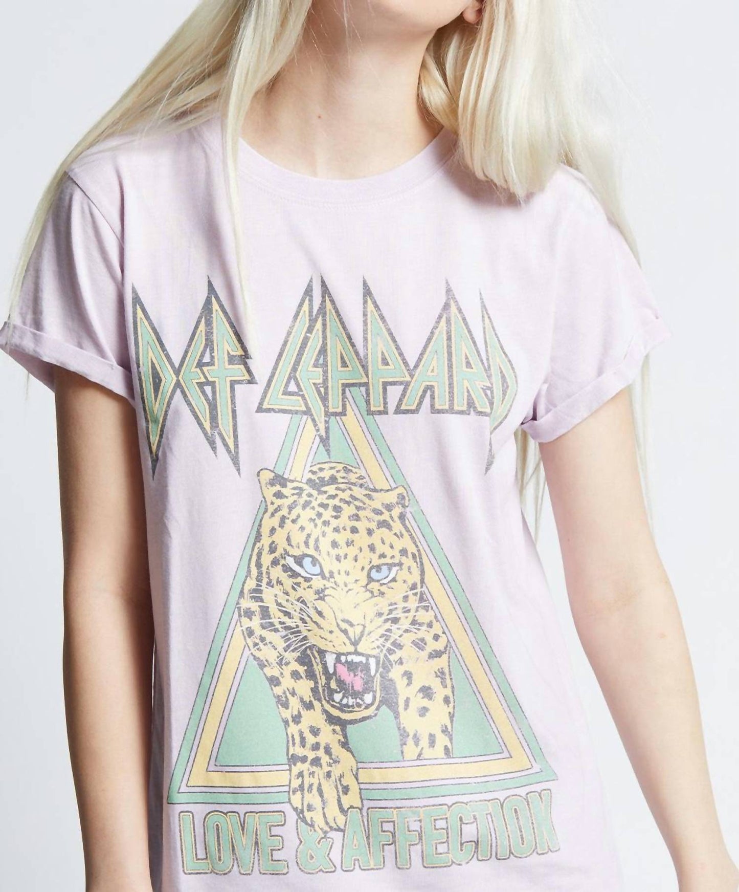 Recycled Karma - Def Leppard Love & Affection Burnout Tee