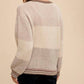 Anniewear - Color Block Sweater Top