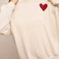 Z Supply - Oversized Heart Sweatshirt