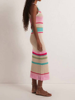 Z Supply - Vestido suéter listrado Ibiza