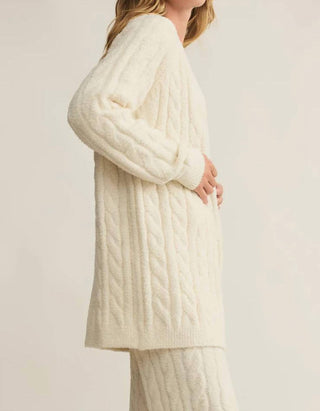 Z Supply - Cardigan de malha trançada Cate