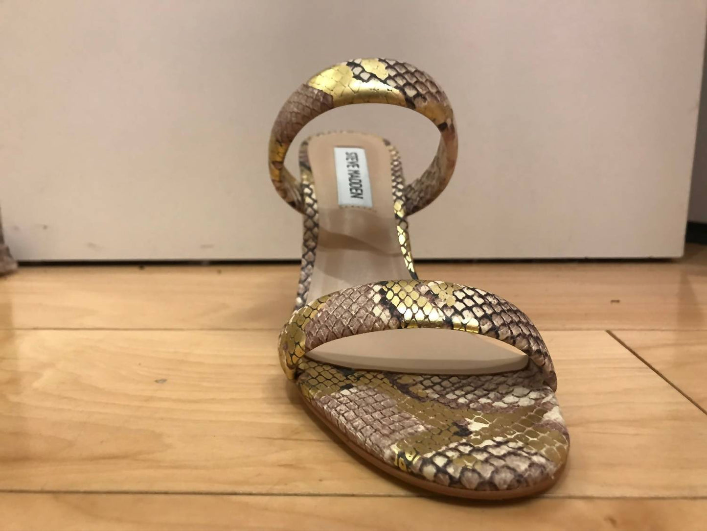 Steve Madden - Women's Leather Strap Jute Heel Sandal
