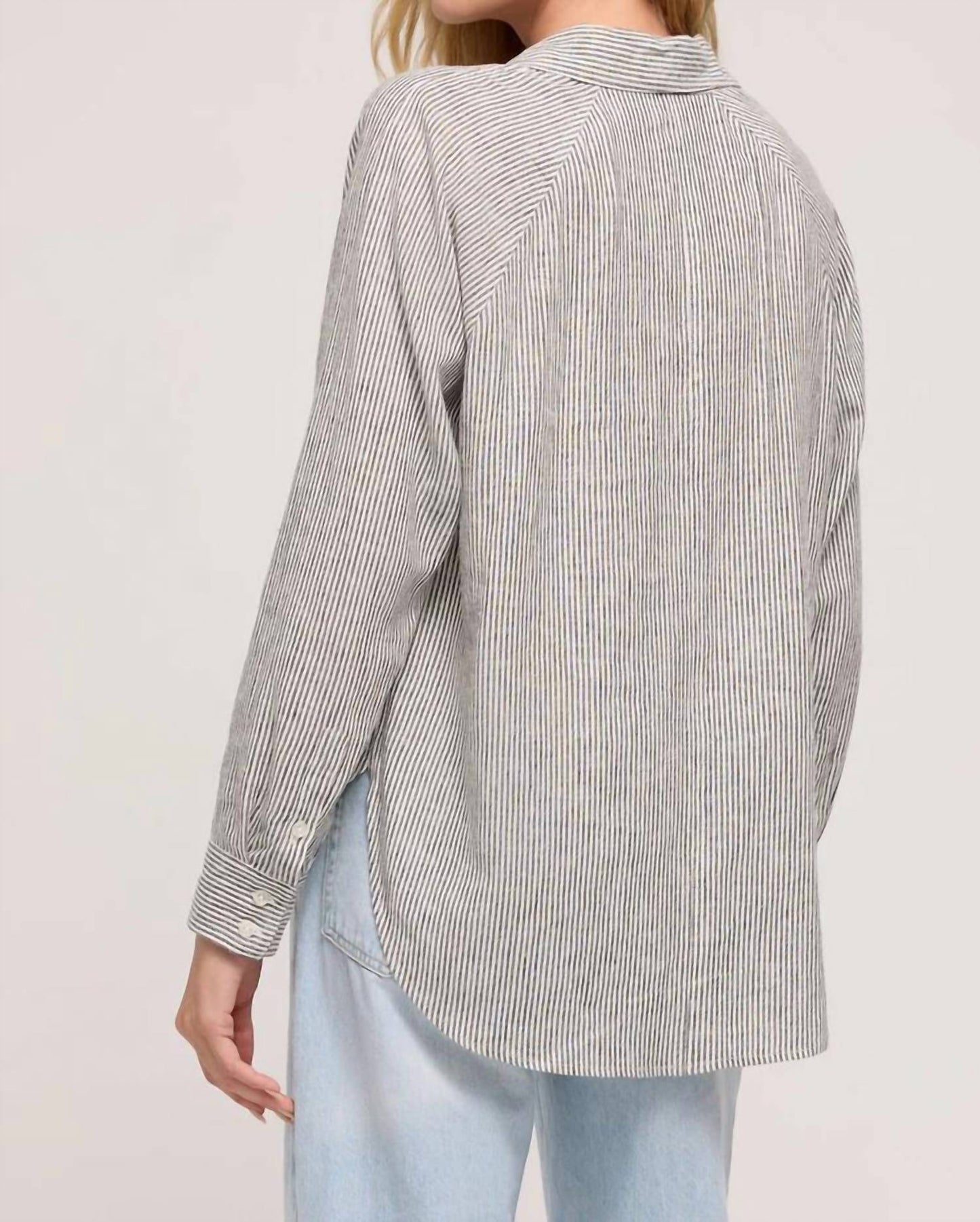 Z Supply - PERFECT LINEN STRIPED TOP
