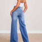 Vibrant M.I.U - Celine II Iridescent Rhinestone Jeans