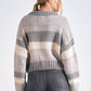 Elan - Stripe Crew Neck Sweater