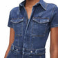 Good American - Women's Fit For Success Denim Jumpsuit