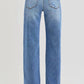 Risen - Tummy Control High Rise Wide Leg Jeans