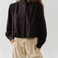 Aaron & Amber - Brynne Short Balloon Trench Jacket