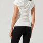 Astr - Aphra Assymetrical Twisted Off Shoulder Top
