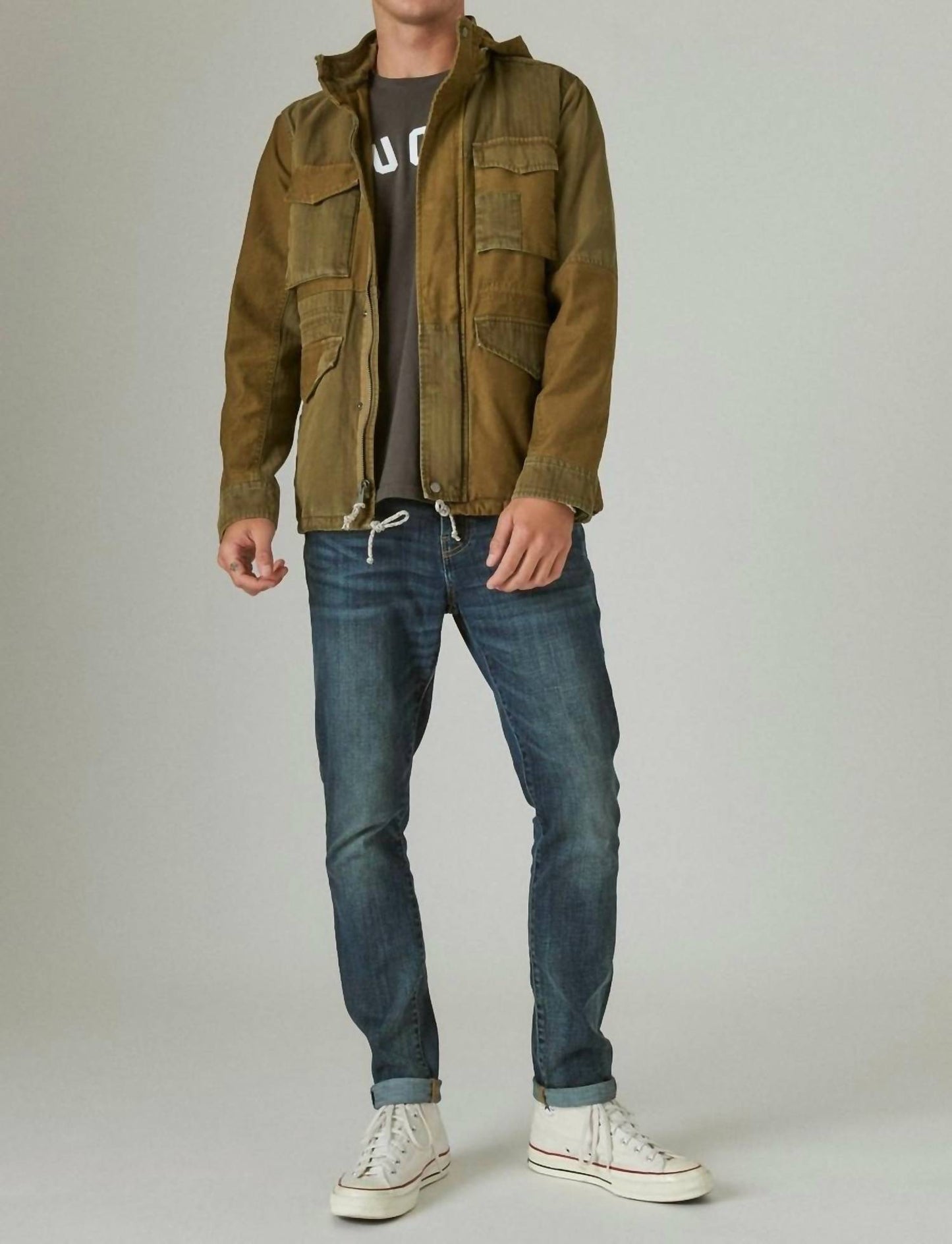 Lucky Brand - M-65 Patchwork Jacket