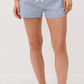 Perfectwhitetee - Riley Cotton Poplin Stripe Short