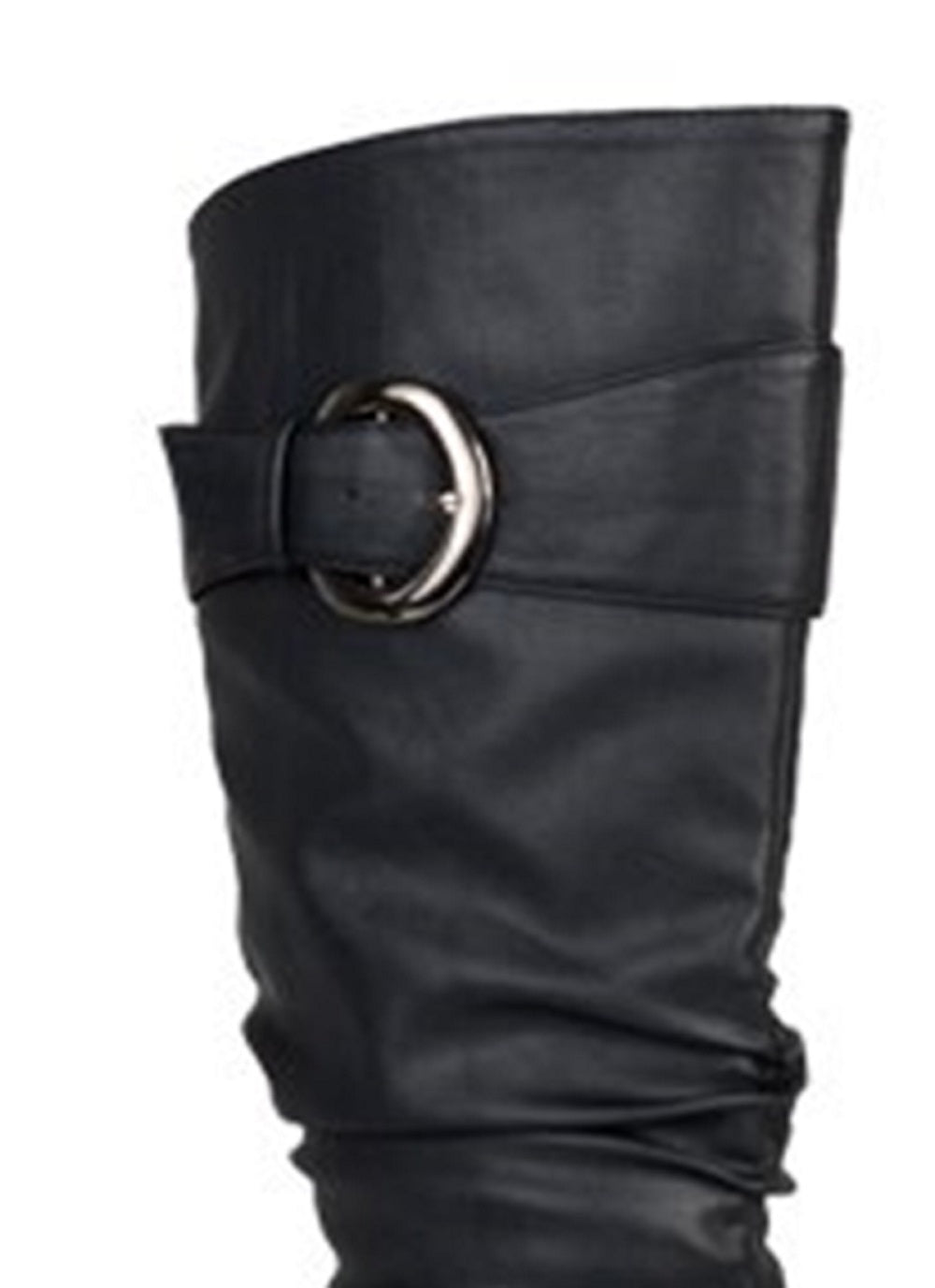 Bota feminina Paris Journee Collection preta, tamanho 7,5M