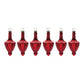 Mercury Glass Finial Drop Ornament (Set of 6)