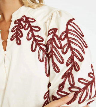 Caballero - Elodie Puff Sleeves Top