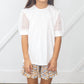 Southern Grace - Girl's Just Like Mama Lace Sleeve Top