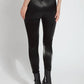 Lysse - Leggings femininas Matilda com acabamento em verniz