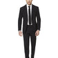 Terno OppoSuits Black Knight Trim Fit com gravata - Tamanho 42