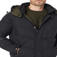 Jaqueta masculina impermeável com capuz Scotch &amp; Soda, preta, tamanho P