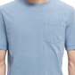 Camiseta de bolso de algodão orgânico Scotch &amp; Soda - Azul Cosmos, tamanho XXL