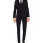 Terno sólido OppoSuits Big Boy's Knight Slim Fit Preto Tamanho 16