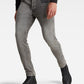 Calça Jeans Slim Masculina G Star Raw 3301 Cinza Tamanho 36x32