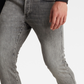 Calça Jeans Slim Masculina G Star Raw 3301 Cinza Tamanho 36x32