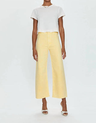 Pistola - Penny Ankle Pintuck Vintage Cintura Alta Perna Larga