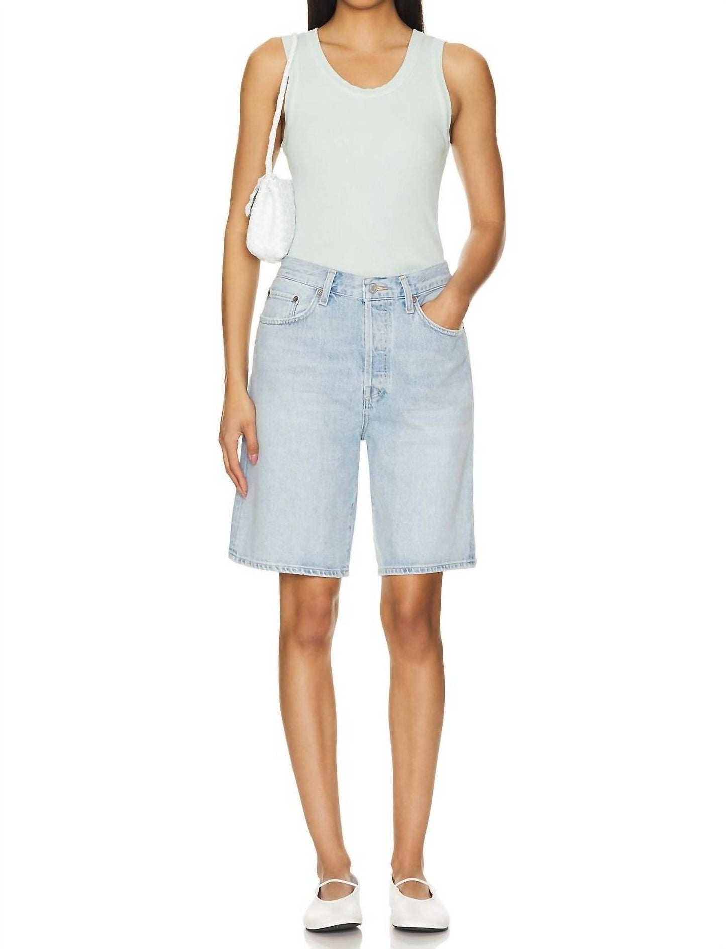 Agolde - Poppy Scoop Neck Tank