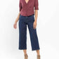 Judy Blue - High Waisted Tummy Control Tailored Crop Wide Leg Jean