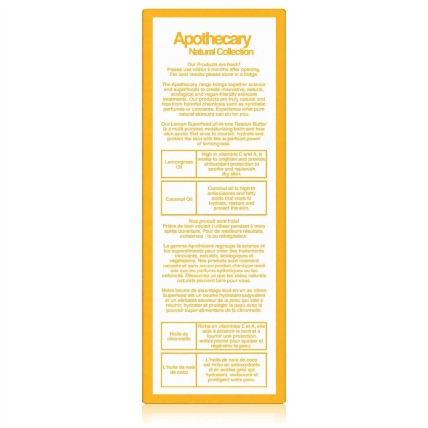 Dr. Botanicals - Lemon Superfood all-in-one Rescue Butter 50mL