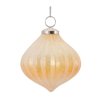 Ribbed Glass Ornament (Set of 6)