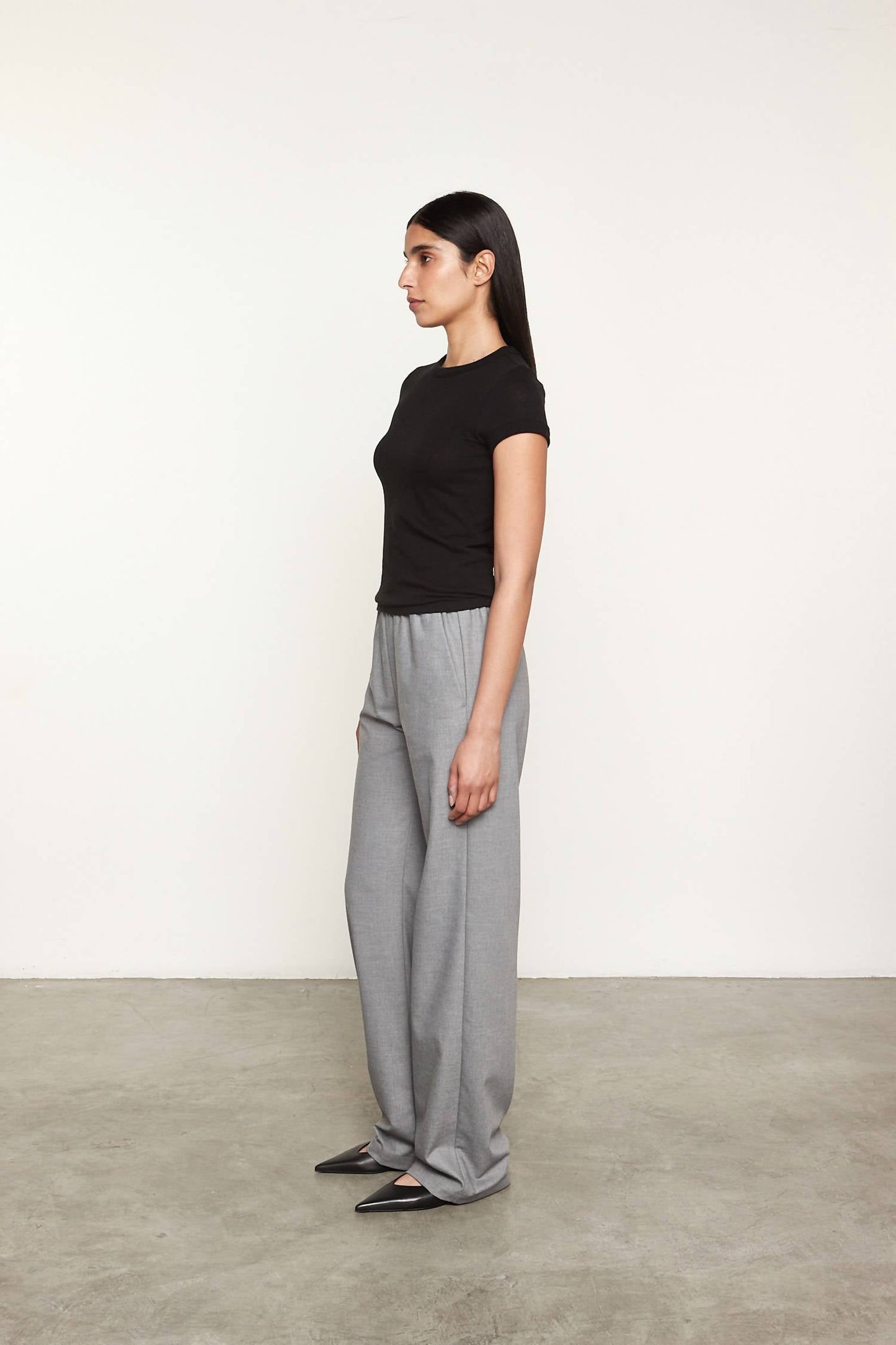 Enza Costa - CASHMERE CAP SLEEVE CREWNECK TOP