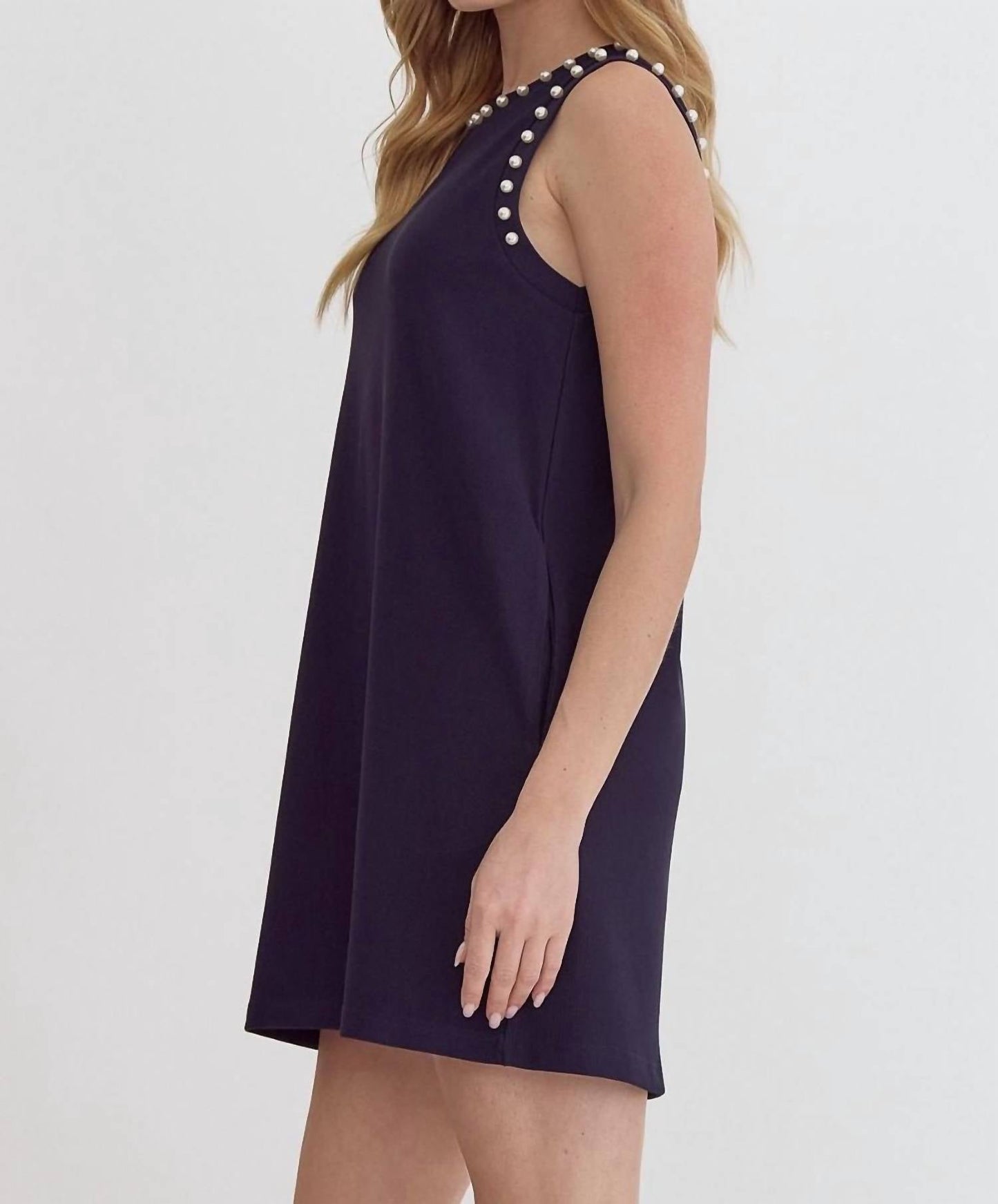 Entro - Sleeveless Mini Dress