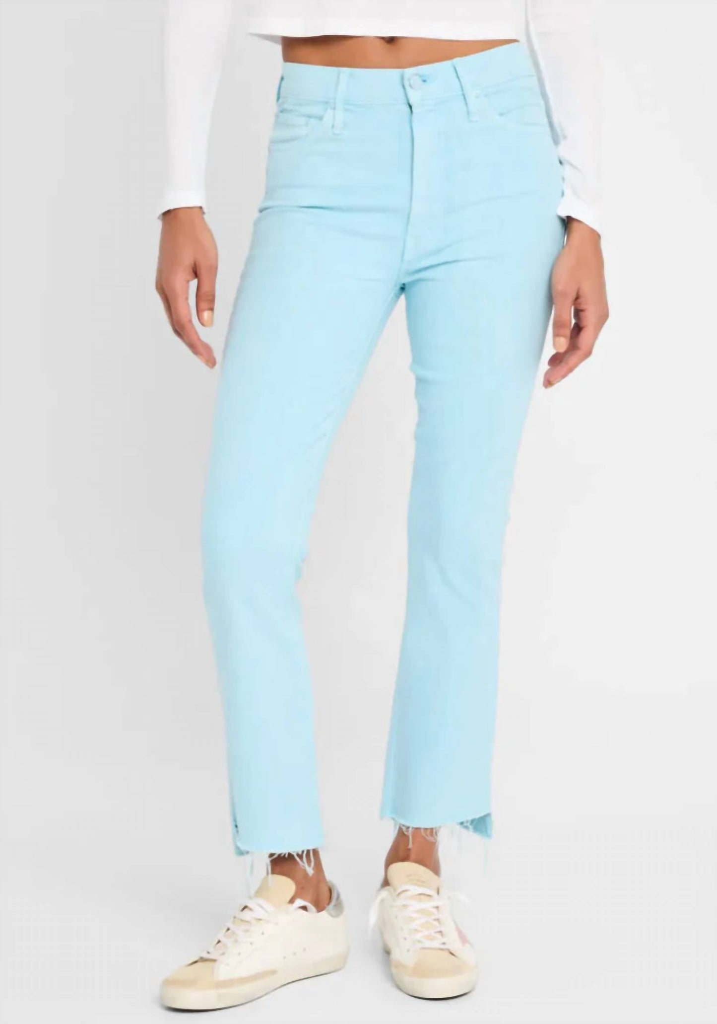 Mother - Insider Crop Step Fray