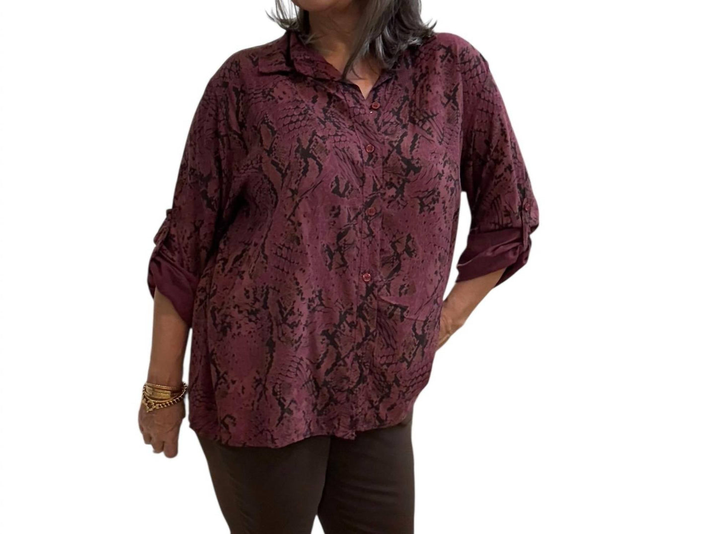 Made In Italy - Savannah Flow Blouse
