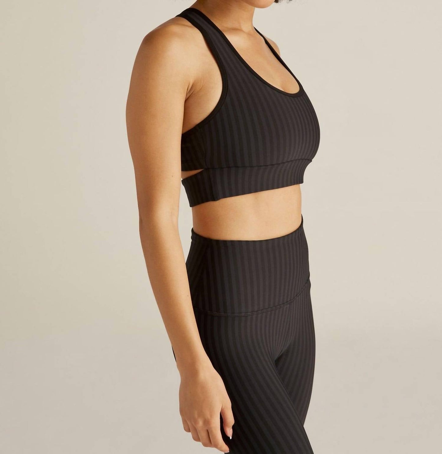 Beyond Yoga - Beyond Yoga Jacquard Work It Over Long Line Bra