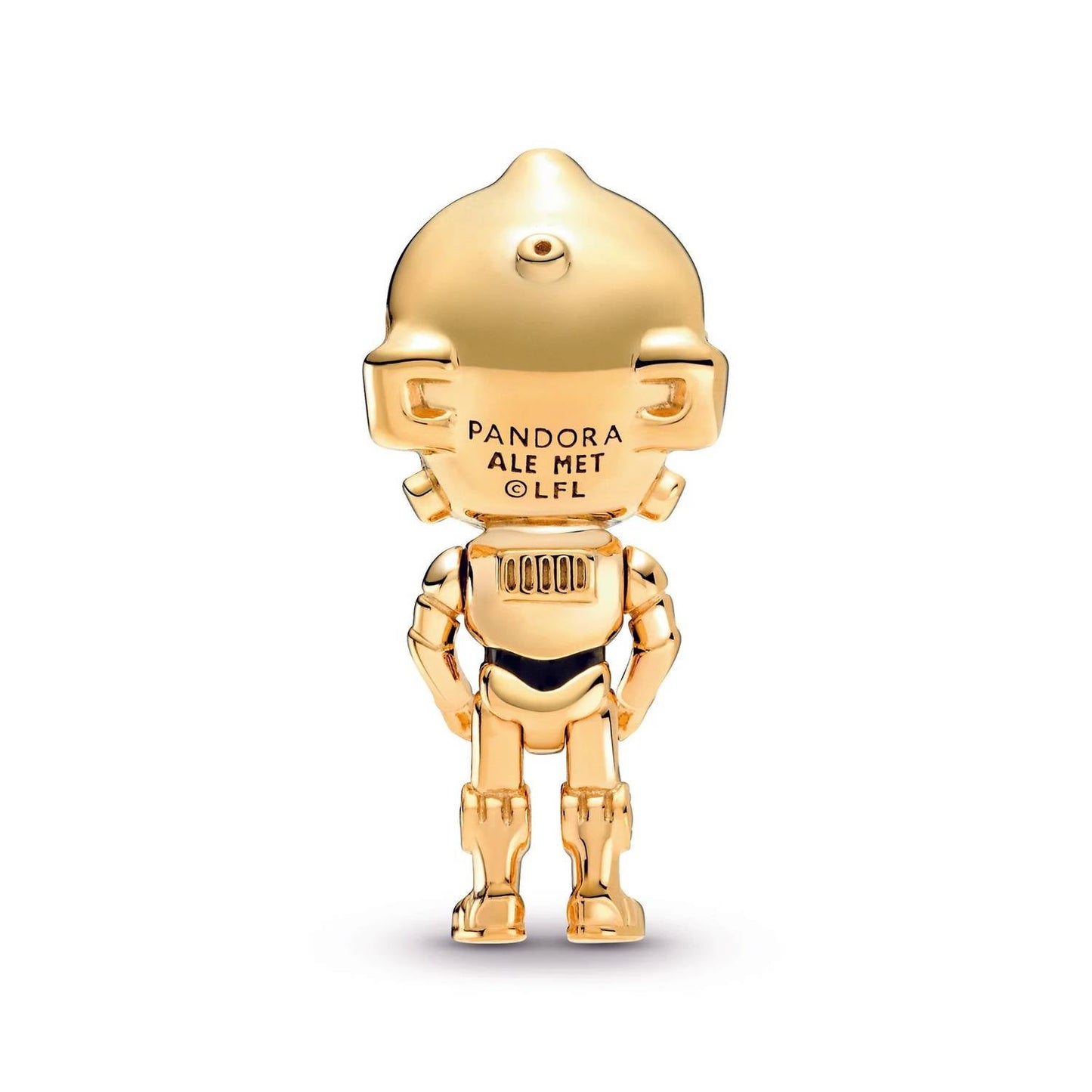 Pandora - Women's Star Wars C-3po Shine Charm