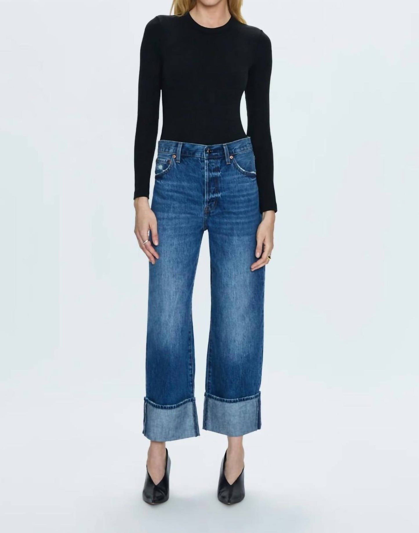 Pistola - Ryder High Rise Cuffed Jeans