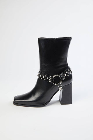 The Kooples - BOTAS DE SALTO COM JOIA REMOVÍVEL