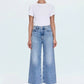 Pistola - Lana Crop High Rise Ultra Wide Leg Jeans