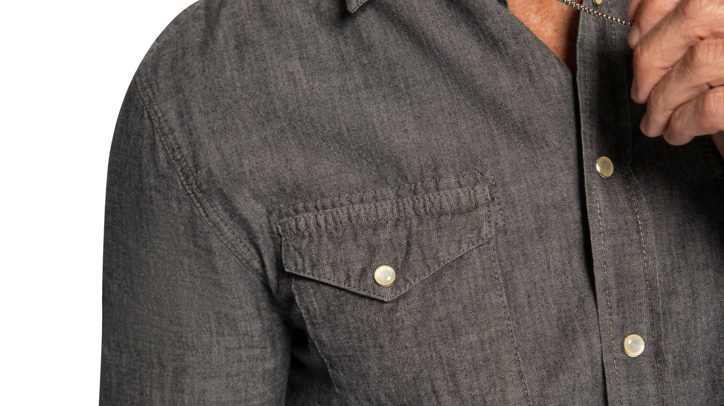 Neste dia - Camisa Chambray
