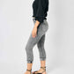 Judy Blue - Cuffed Button Fly Capri Jeans