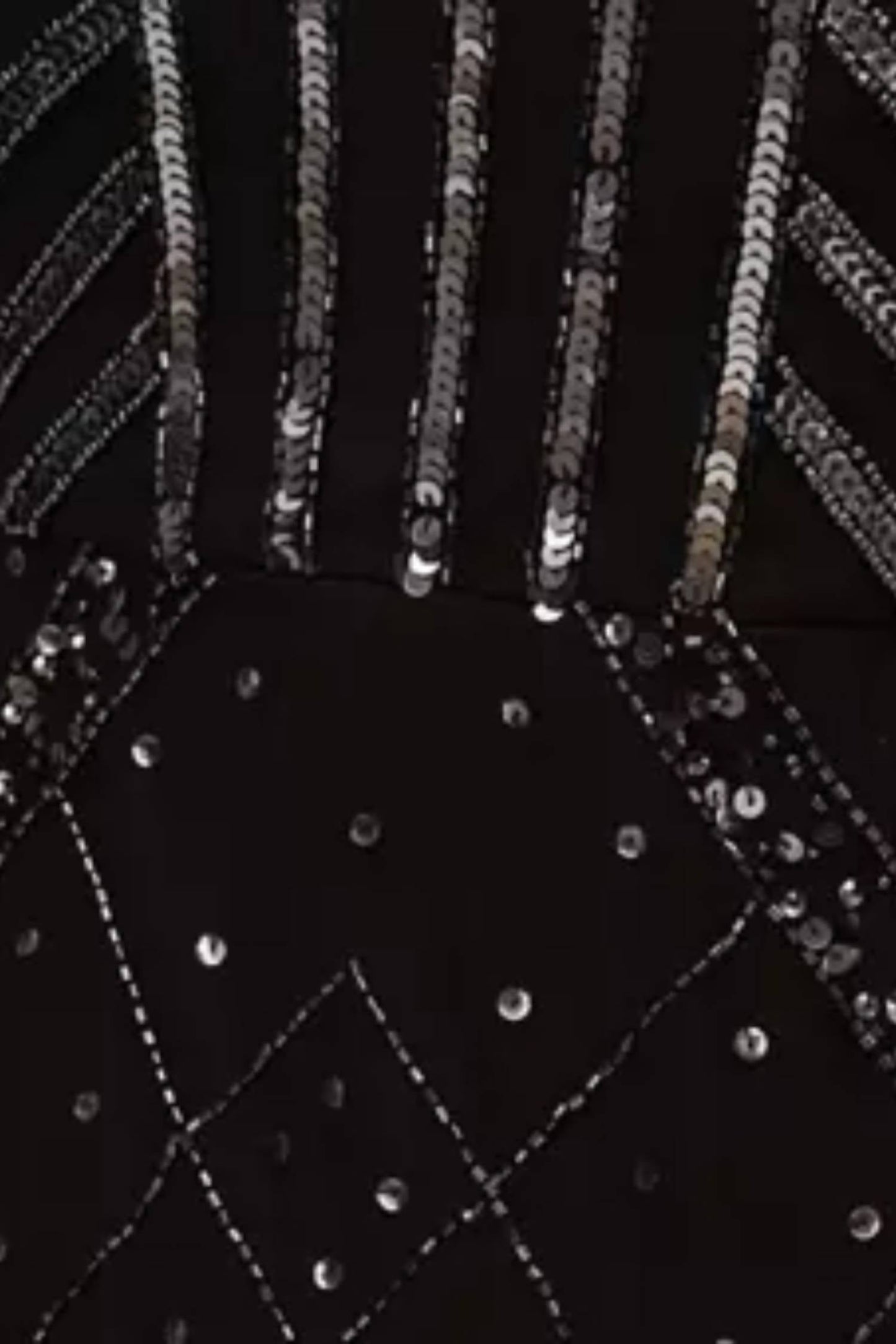 Adrianna Papell - Beaded Cap Sleeve Gown