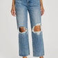 Pistola - Calça jeans Cassie Super High Rise Straight Crop